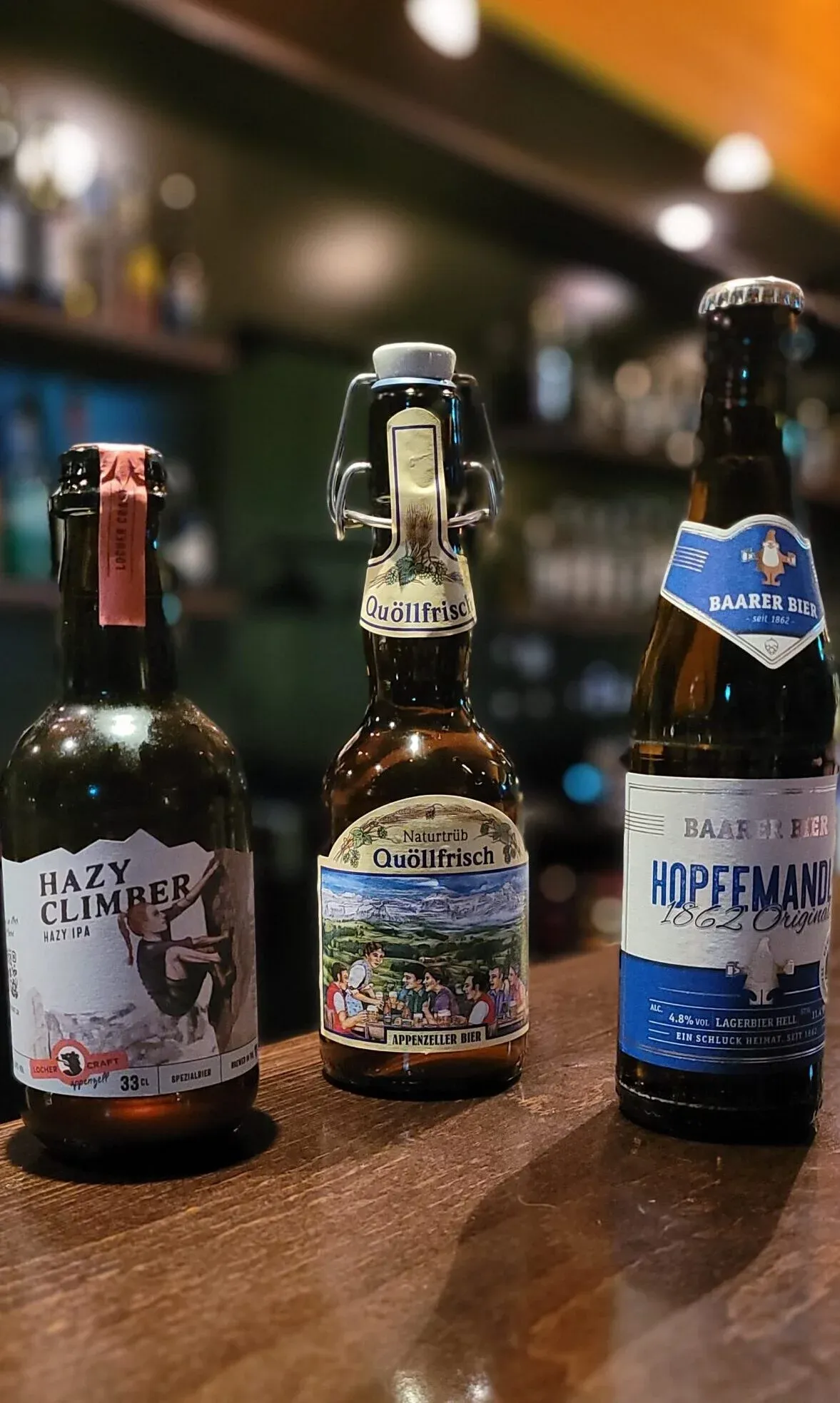 Grosse Bierauswahl im Break