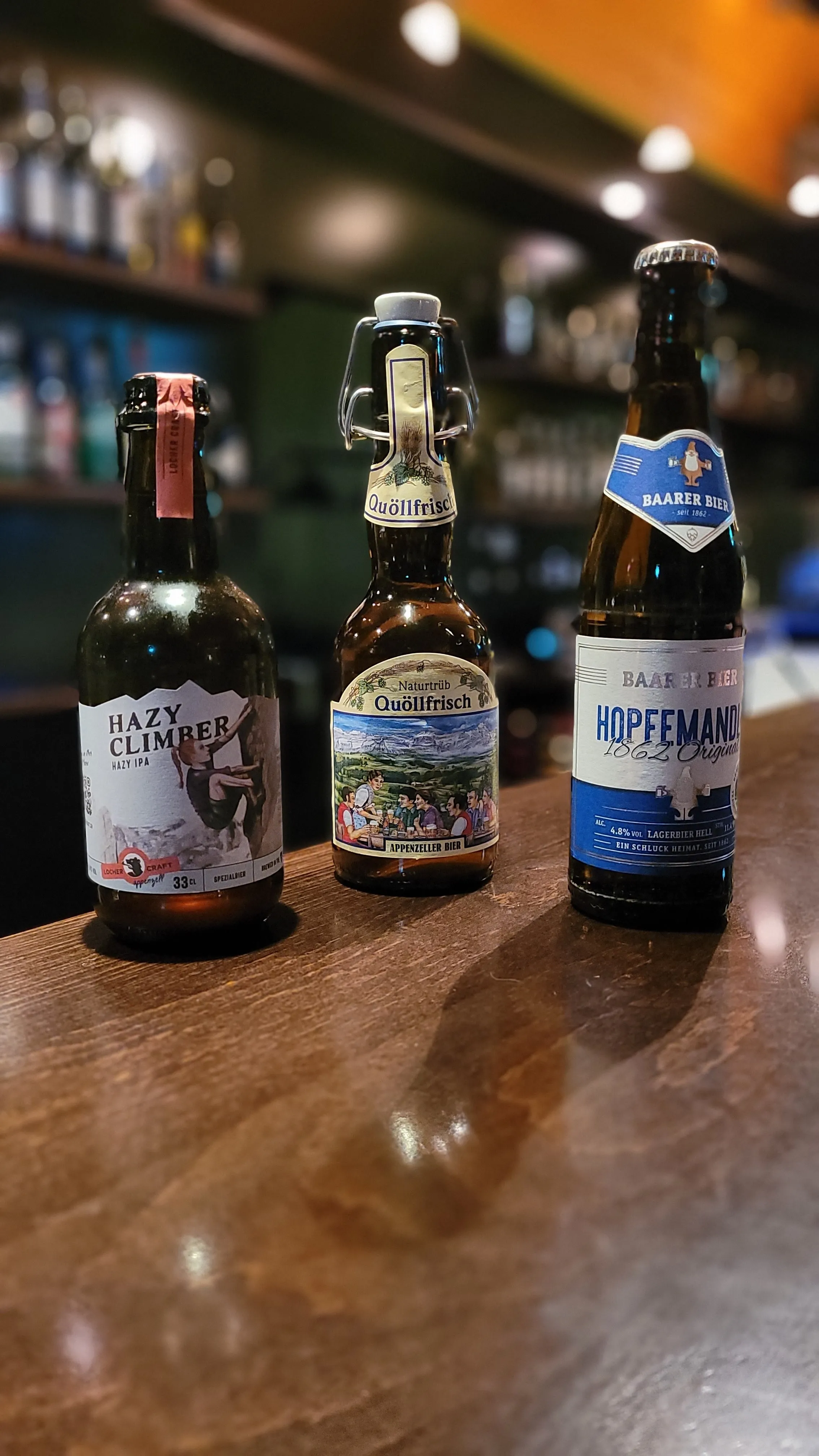 Biergenuss im Break