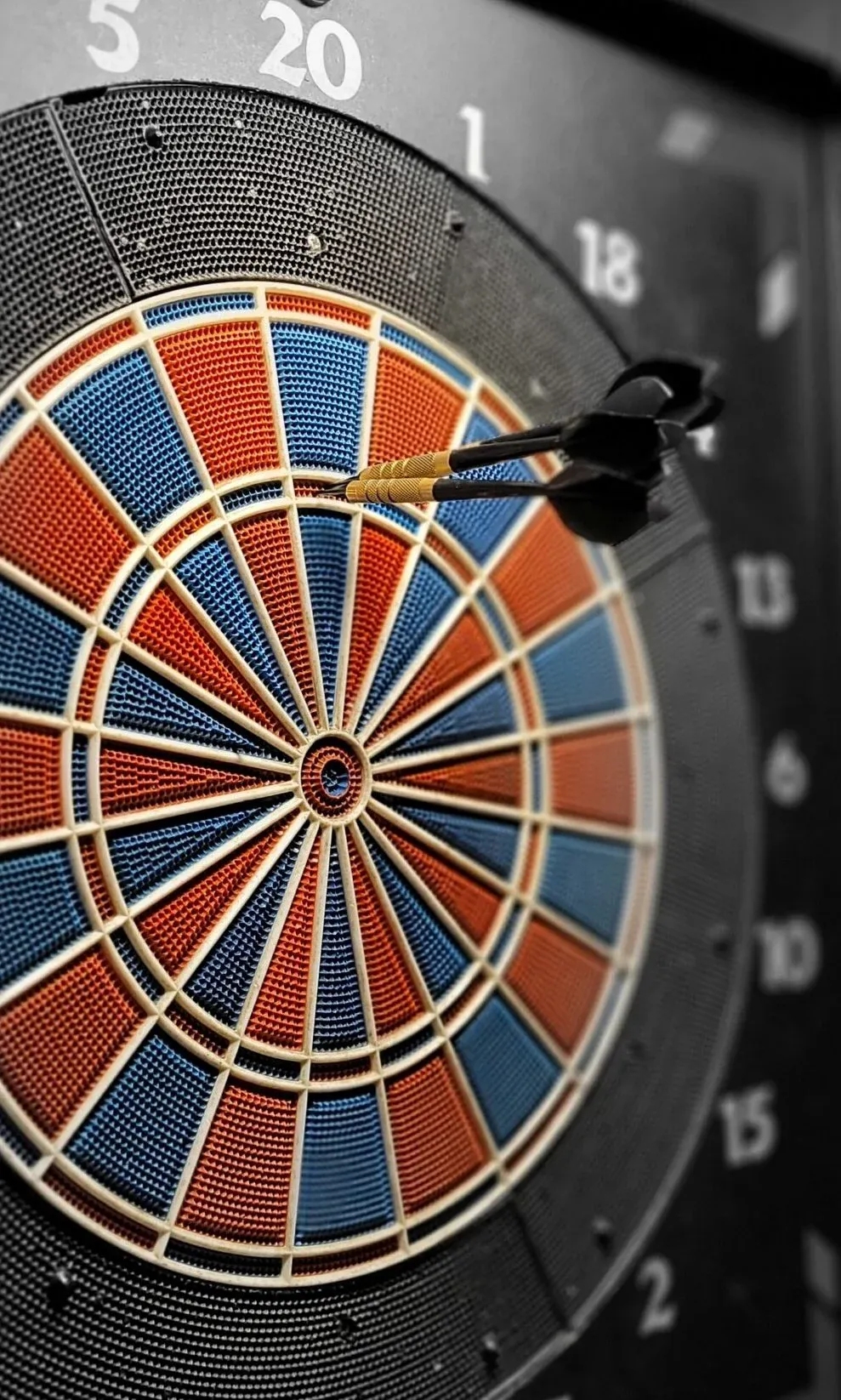 Dart spielen im Break